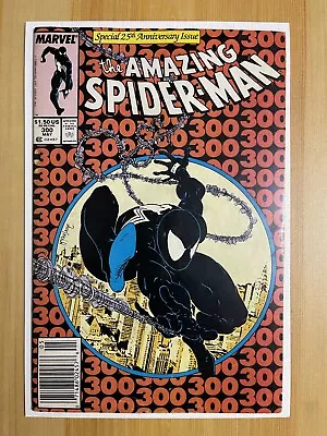 Amazing Spider-Man #300 Newsstand (1988) 1st Full Appearance Of Venom! • $305