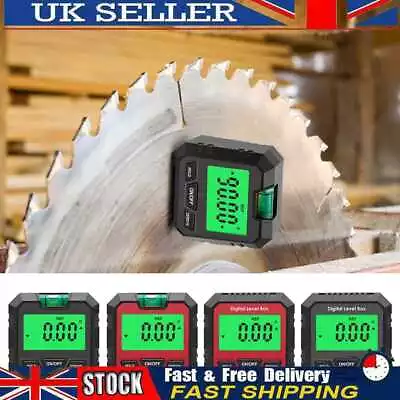 £4.89 • Buy 360° Magnetic Digital Protractor Angle Finder Gauge Inclinometer Level Meter UK