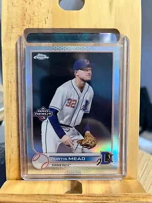 2022 Topps Pro Debut Curtis Mead Chrome Refractor /99 • $5