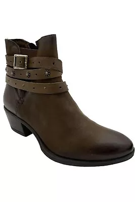 Miz Mooz Leather Ankle Boots Kerry Coffee • $79.99