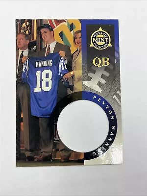 1998 Pinnacle Mint PEYTON MANNING Rookie RC Card #33 Colts • $6.99