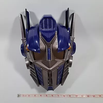 WORKS 2006 Transformer Optimus Prime Talking & Voice Changing Mask Helmet Hasbro • $19.99