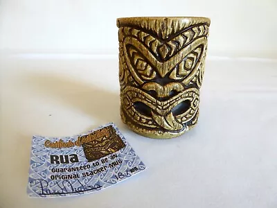 2006 Munktiki Rua Stacker Ceramic Tiki Mug Stacker (new) Le 18/100 • $155