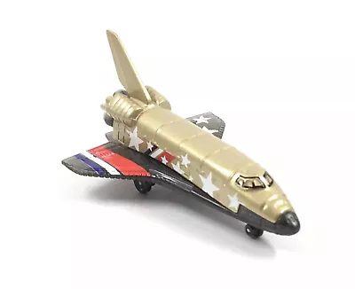 Matchbox Sky Busters STAR SHUTTLE Patriotic Gold 1:64 • $10.50