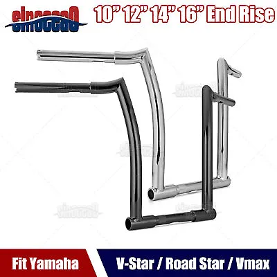 10/12/14/16  Rise Ape Hanger Handlebar For Yamaha V-Star Road Star XV1600/1700 • $119.99