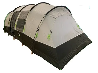 EX-DISPLAY SAMPLE Quest Eagle 8 Man Berth Person POLED Family Tent 0039 • £299.99