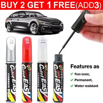 1/2X For Car Color Fix Pen Auto Paint Repair Brush Touch Up Pen Scratch Remover • $8.91