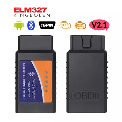 £6.99 • Buy ELM327 OBDII OBD2 BT Car Engine Diagnostic Code Reader Scan Android IPhone / IOS
