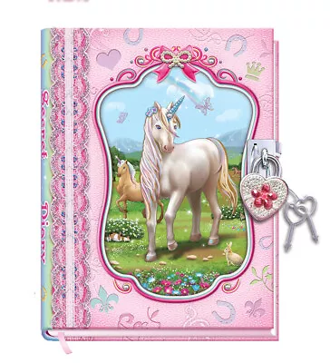 Secret Diary With Lock And Keys For Girls Brithday Gifts Fancy Journal Notebook  • $12.99