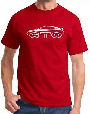 2004 2005 2006 Pontiac GTO Classic Outline Design Tshirt NEW COLORS • $20