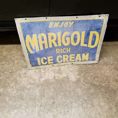 Marigold Ice Cream Sign • $1200