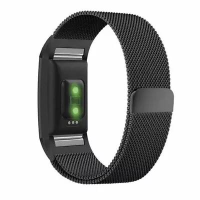 Milanese Replacement Band Metal Stainless Steel Magnet Fit Fitbit Charge 2 Strap • $12.99