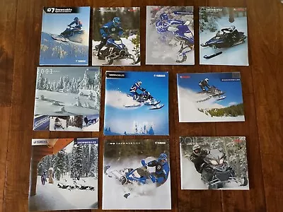 Yamaha Snowmobile Literature ** 2001 - Present ** Pick Your Year • $9.95
