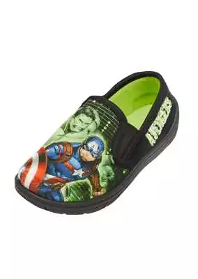 Marvel Avengers Boys Slip-on Full Slippers • £12.60