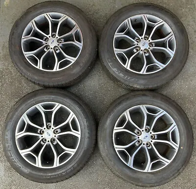 4x Set Ford Territory SZ Titanium Rims 18 Inch Alloy WHEELS And TYRES Mags SX SY • $1200