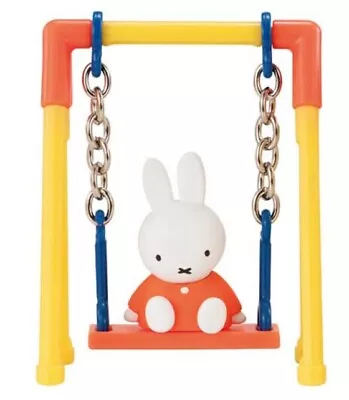 Miffy Gashapon Blanc Blanc Orange Swing Set Figure Japan Kawaii Collectible Toy • $40