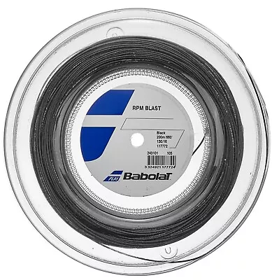 Babolat RPM BLAST 16G 1.30mm (black) 660ft 200m Reel Tennis String • $162