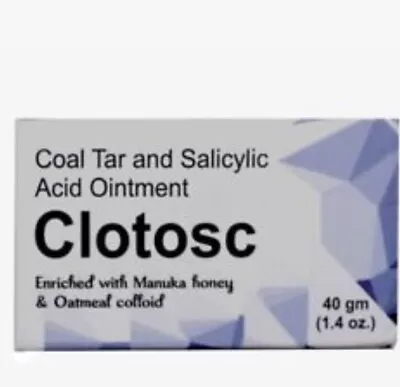 Clotosc Coal Tar & Salicylic Acid Ointment With Manuka Honey • £16