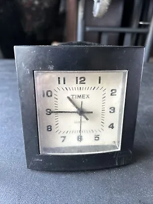 Vintage Timex Easy Reader Bedside Quartz Battery Powered Alarm Clock Works Great • $22.80