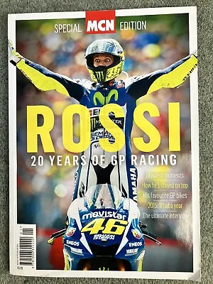 Special Edition MCN Sport Valentino Rossi 20 Years Of GP Racing Magazine • £7.49