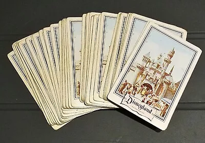 Pack Of Vintage Disneyland Playing Cards - Inc. Jokers  • $10.74