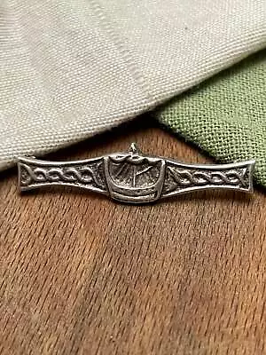 Viking Long Boat PA Kilt Scottich Celtic Brooch Pin Solid 925 Sterling Silver • $49.26