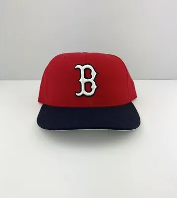 VTG Boston Red Sox New Era Pro Model Diamond Collection Wool Fitted Hat 7 1/4 • $34.99