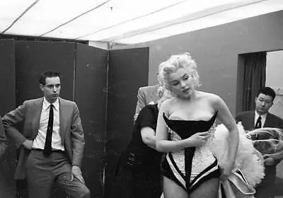 Marilyn Monroe Gets Fitted For Her Costume In A Dressing Room 1955 OLD PHOTO 2 • $9