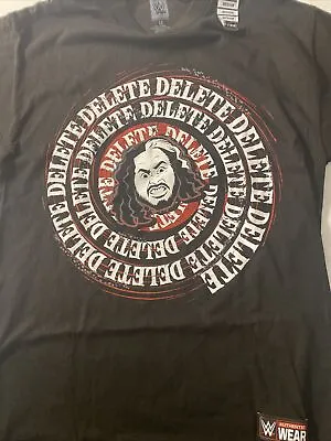 WWE Authentic Matt Hardy Woken Warrior Delete T-Shirt Medium M NEW • $13.05