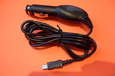 Extra Long Charger Fits Many Gps Sat Nav Inc Tom Tom & Garmin Mini Usb • £4.99