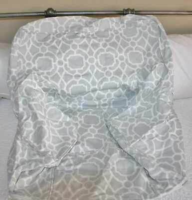Pottery Barn Kids My First Anywhere Chair Slipcover - Gray&white • $39.50
