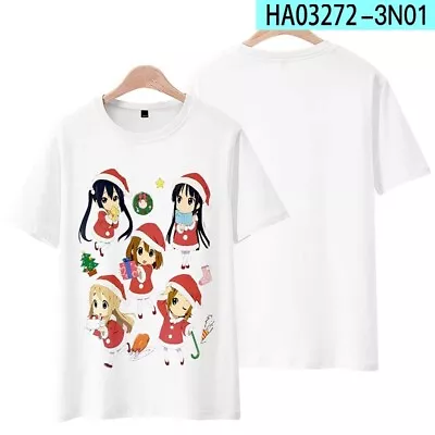 K-ON Anime Cosplay Casual Unisex T-shirt Short Sleeve Men Woman TEE H8 • $23.99