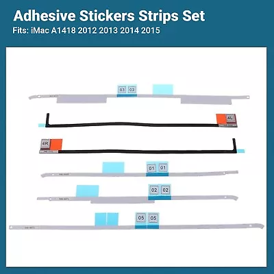 21.5  IMac A1418 Apple LCD Screen Adhesive Strip Sticker Tape 2012 - 2017 • £3.70