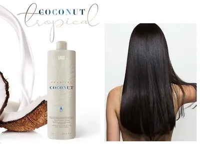 Coconut Brazilian Keratin Blow Dry Straightening Smooth Hair Treatment Home Kit • £14.99