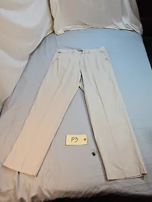 Cabelas Mens Size  42 X 34  Casual Pants Beige Straight Leg EUC • $12