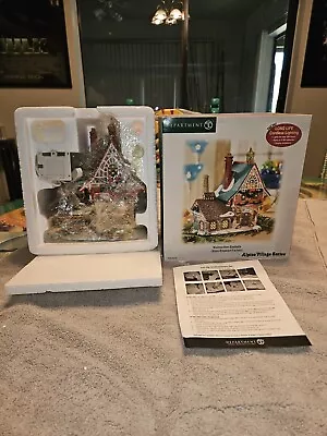 Dept 56 Alpine Village Weihnachten Glashutte Glass Ornament Factory 56234 Nos  • $29.99