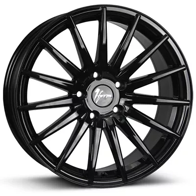 Alloy Wheels 17  1Form Edition 5 Black Gloss For Volvo 850 (4 Stud) 91-92 • $907.28