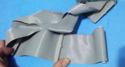 $6.50 • Buy SCSI Ribbon Cable For 50 Pin Device - 4 Connectors - 21 Inch