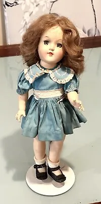 Vintage Genuine Ideal Toni Doll Original Dress Underwear Shoes Socks 14”H Old • $165.75