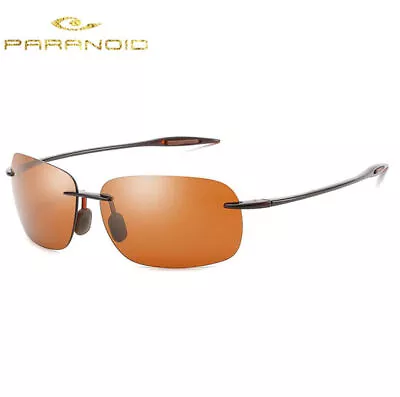 2024 Ultralight Rimless Sport Sunglasses For Men Women Driving Fishing Glasses • $20.79