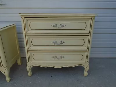 Henry Link French Bachelor 3 Drawers Country Regency Louis XVII LG Nightstand • $450