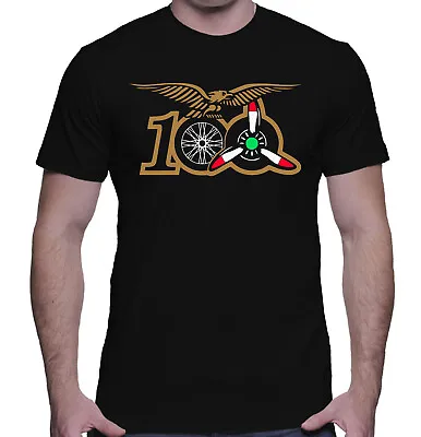 100 Years Italian Motorcycle T-Shirt For Moto Guzzi Fans SHORT / LONG SLEEVE • $23.29