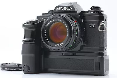 [ MINT ] MINOLTA New X-700 SLR + Motor Drive 1 + MD 50mm F1.4 From JAPAN • $229.90