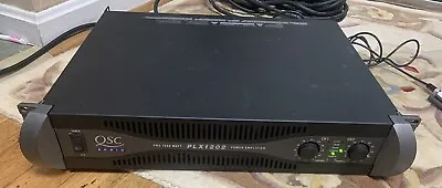 QSC Audio PLX1202 Power Amplifier Pro 1200 Watt (TESTED) • $449.99