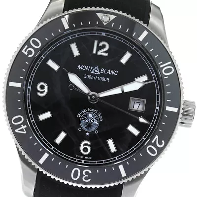 MONTBLANC 1858 Ice Sea Automatic Date MB129372 Automatic Men's Watch_805120 • $2380.51