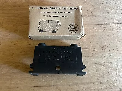 Johnson Evinrude Buccaneer Outboard Motor Safety Tilt Block Surf NOS Vintage • $26.06