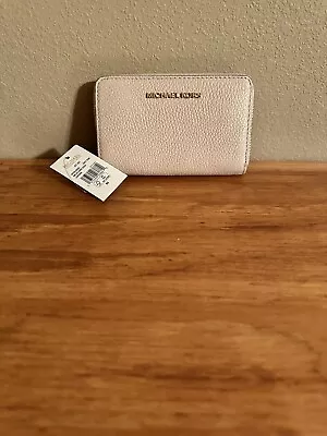 Michael Kors Sm Za Card Case Leather Soft Pink • $14.28