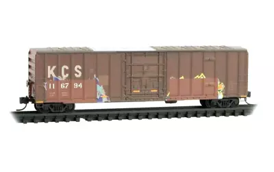 KCS 50' Rib Side Boxcar Weathered Graffiti MTL#027 51 192 N SCALE • $36.89