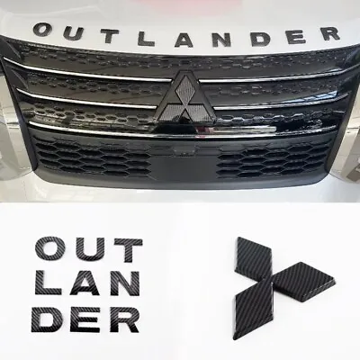 For Mitsubishi Outlander Accessories Car Decal 3D Sticker Emblem Logo Letter2023 • $31.99