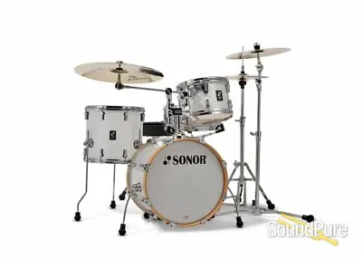 Sonor 4pc AQ2 Bop Drum Set - White Marine Pearl • $899